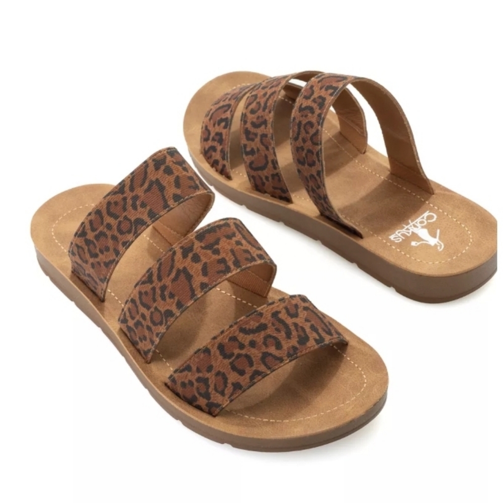 Corkys leopard sandal